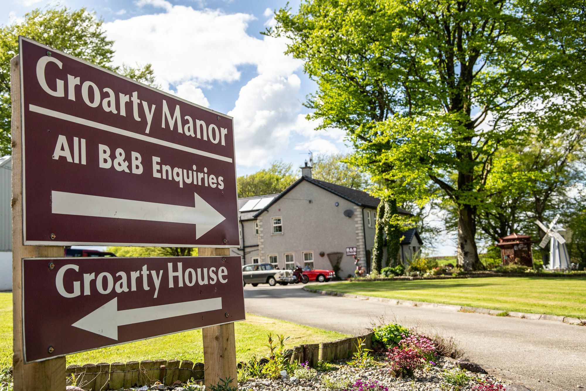 Groarty House/Manor Hotell Londonderry Eksteriør bilde